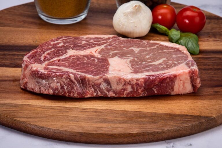 BEEF RIBEYE STEAK 12 OZ DELMONICO WAGYU BLACK - Continental Food