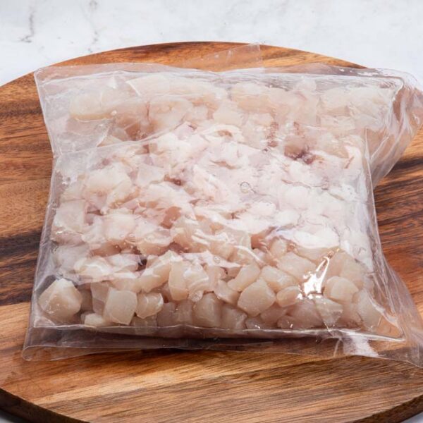 COBIA DICED (WILD) SKINLESS & B/LESS