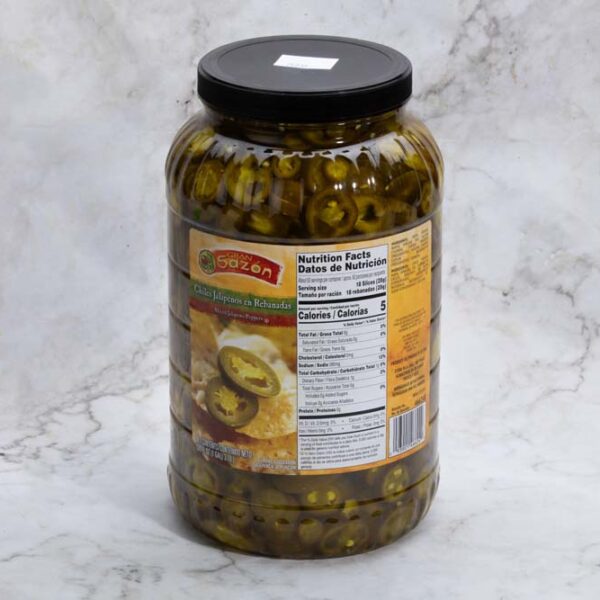 SLICE JALAPENO RINGS/VINGR 128CT